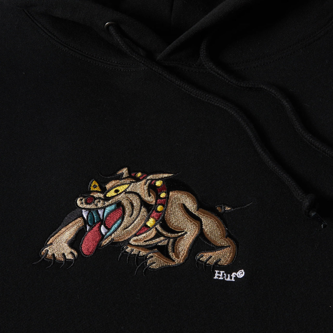 POLERON HUF BLEDSOE P/O HOODIE BLACK