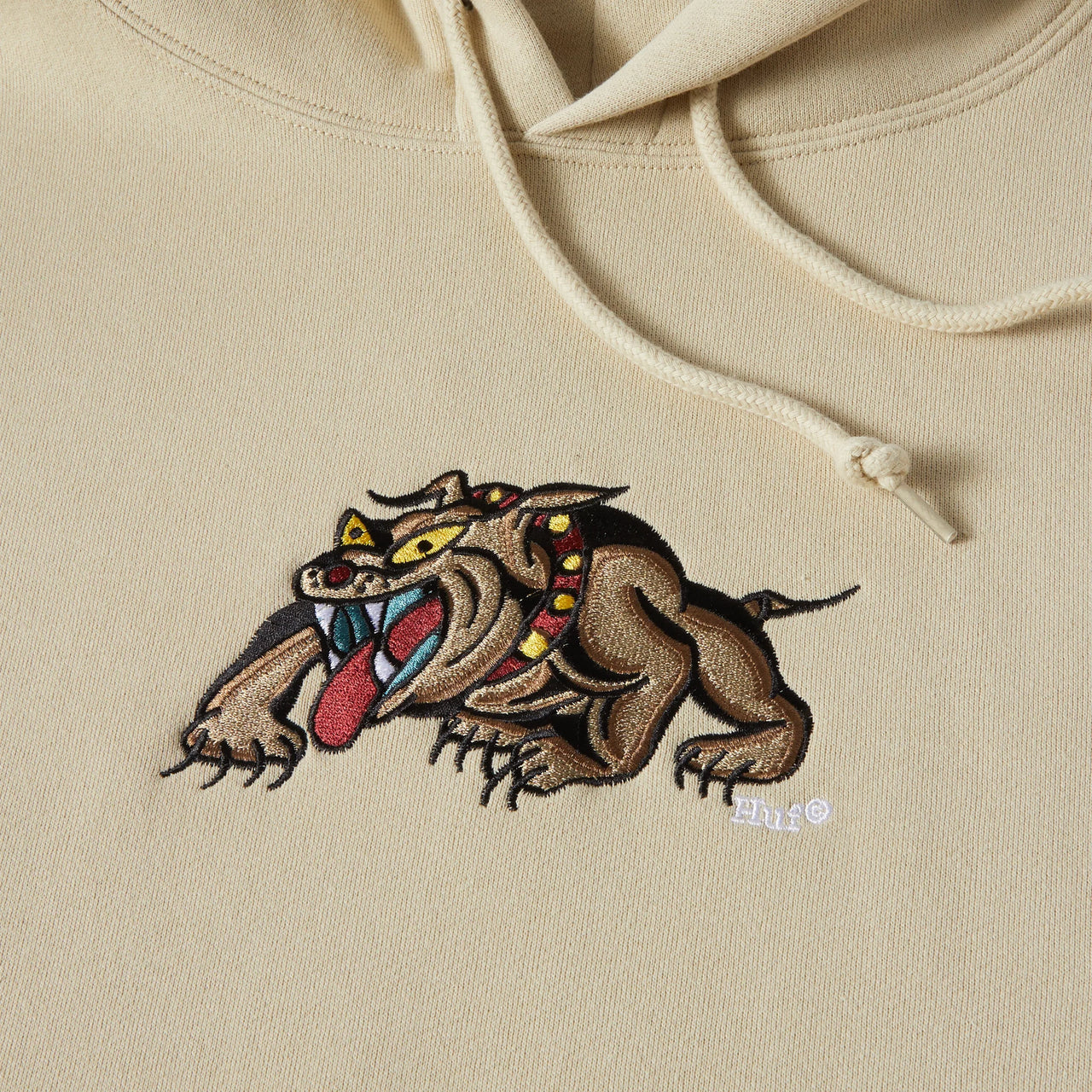 POLERON HUF BLEDSOE P/O HOODIE STONE