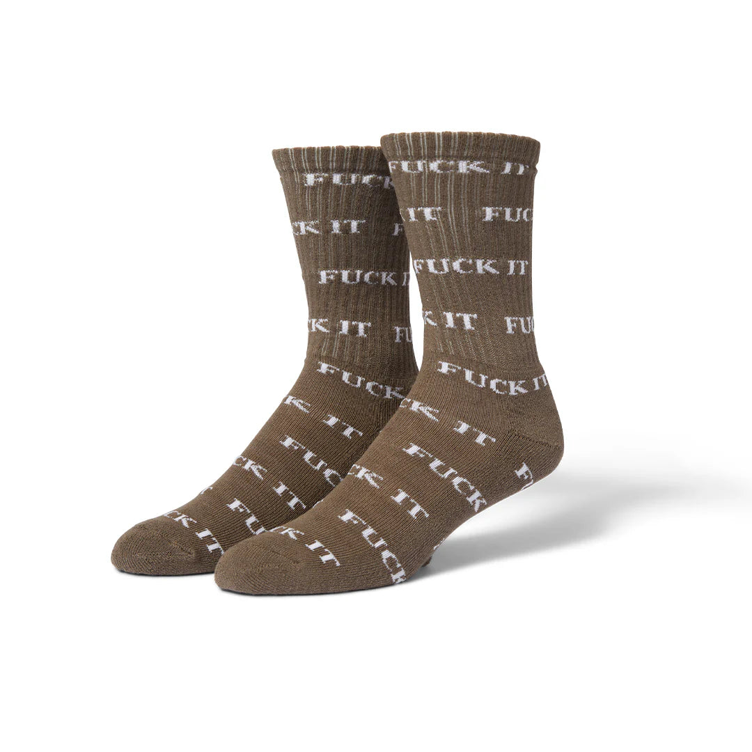 CALCETINES HUF VARIETY 3 PACK BROWN