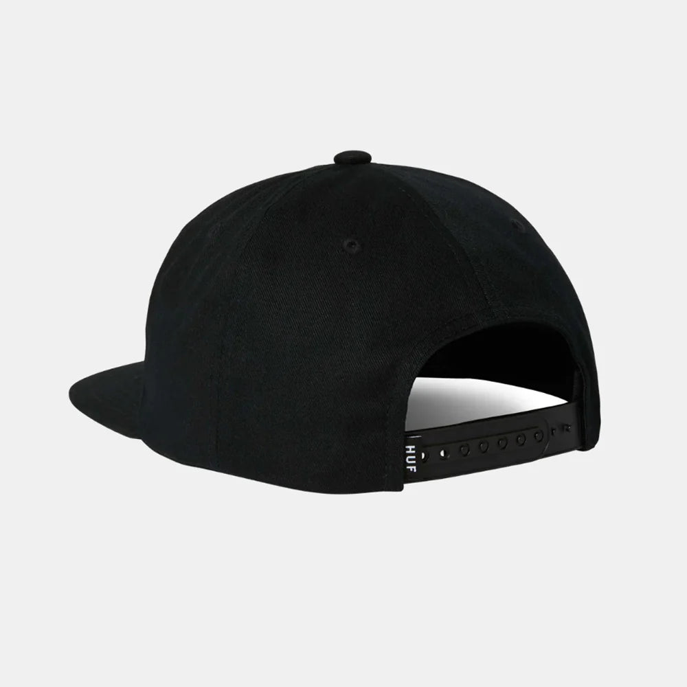 SNAPBACK HUF SET TT  BLACK