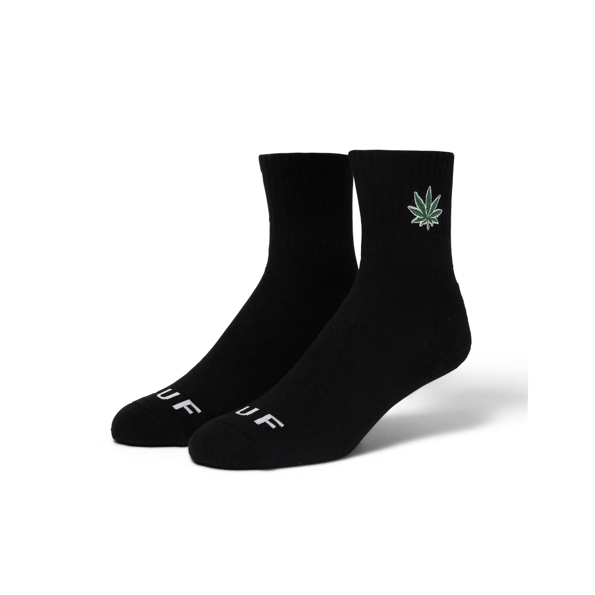 CALCETINES PLANTLIFE EMB 1/4 NEGROS